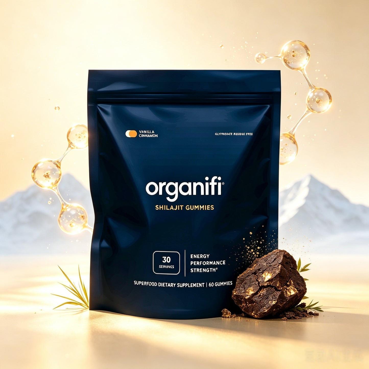 Organifi Shilajit Gummies 60 Count